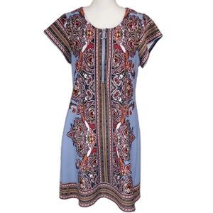 Melissa Paige Paisley Print Dress, Medium